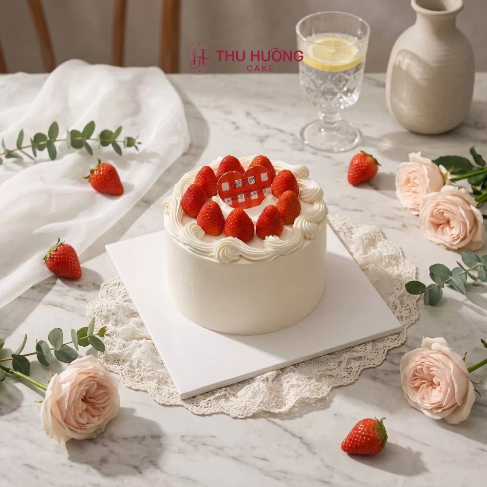 Bánh sinh nhật dâu tây
