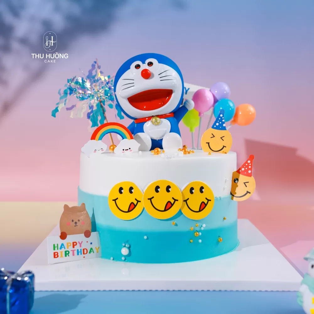 Bánh sinh nhật doraemon đáng yêu