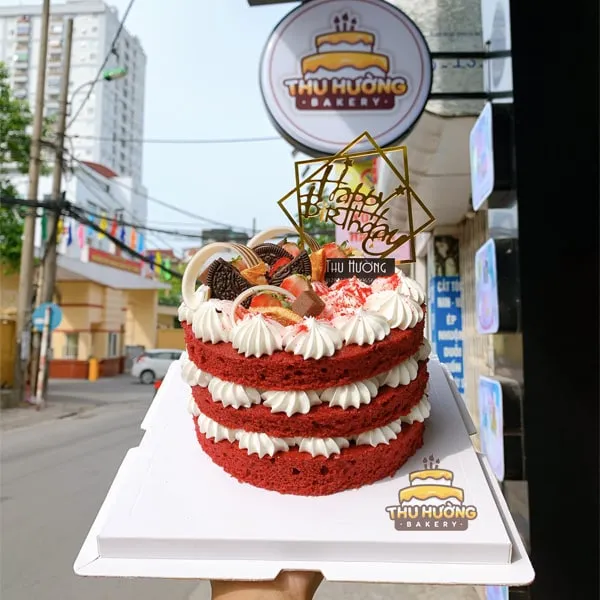 Bánh Gato Red Velvet Đẹp