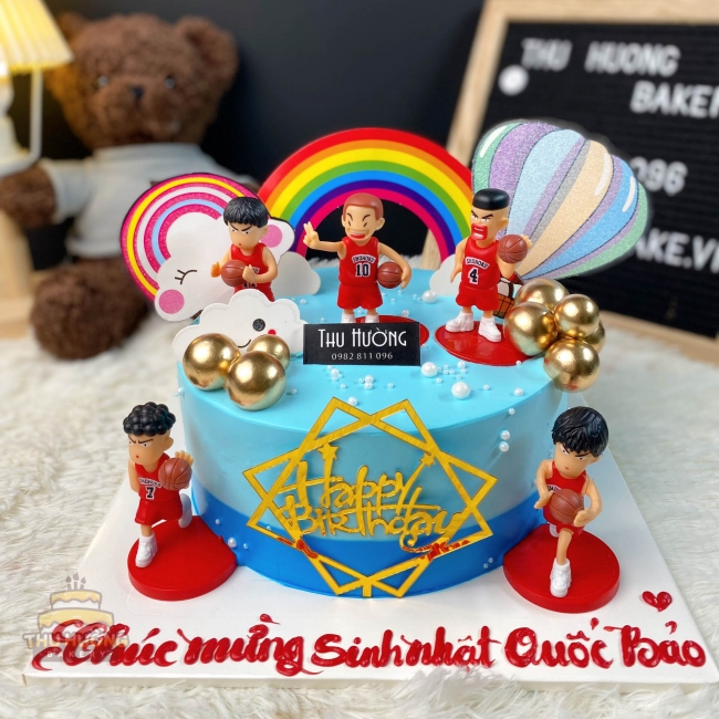 Bánh sinh nhật vẽ trái tim CO-1552 - Cake Ocean