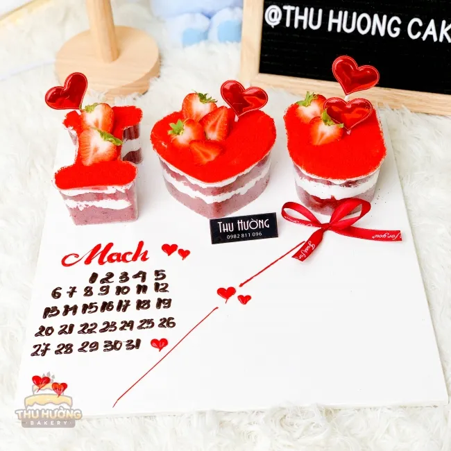 Bánh sinh nhật i Love You tặng người yêu