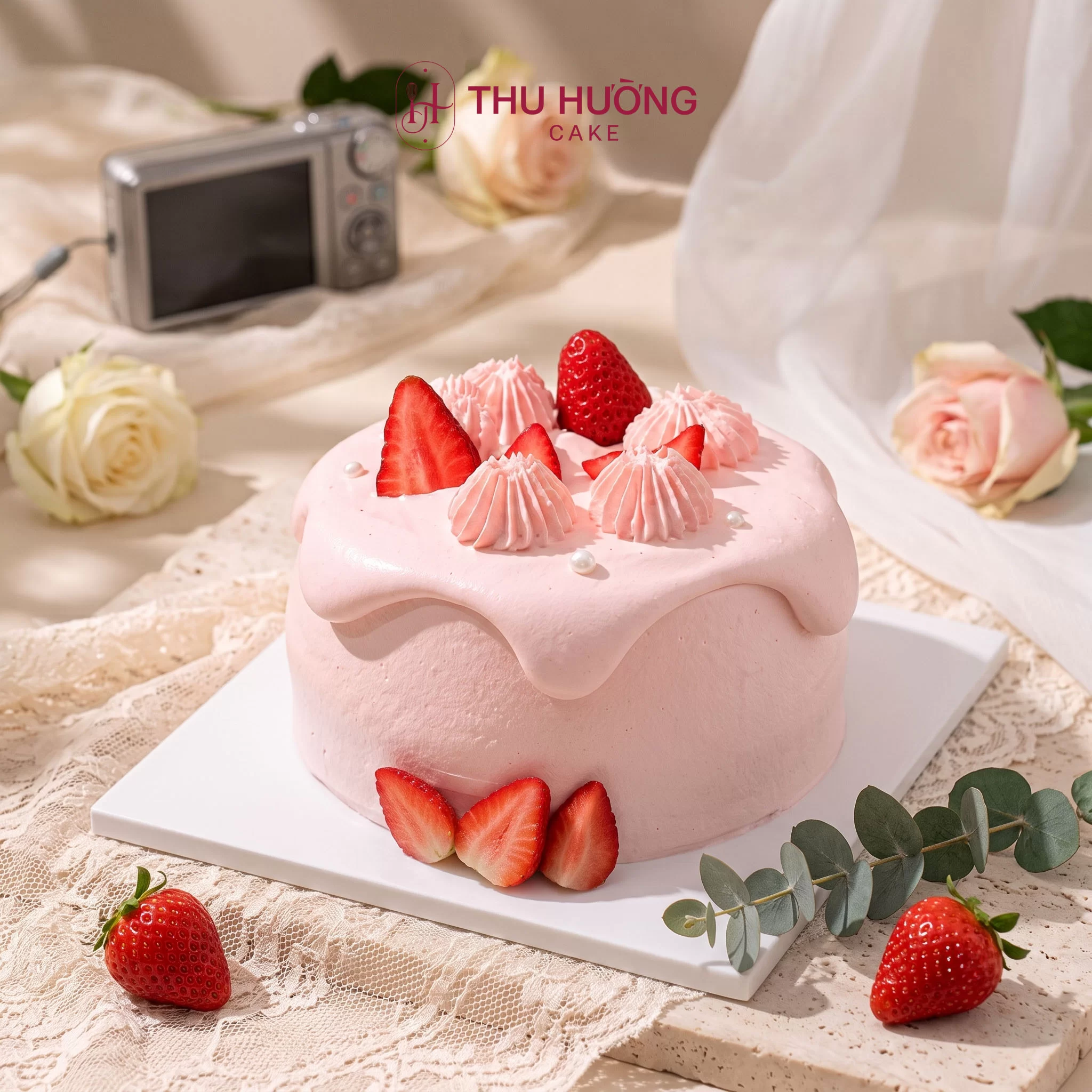 Bánh kem chảy độc đáo