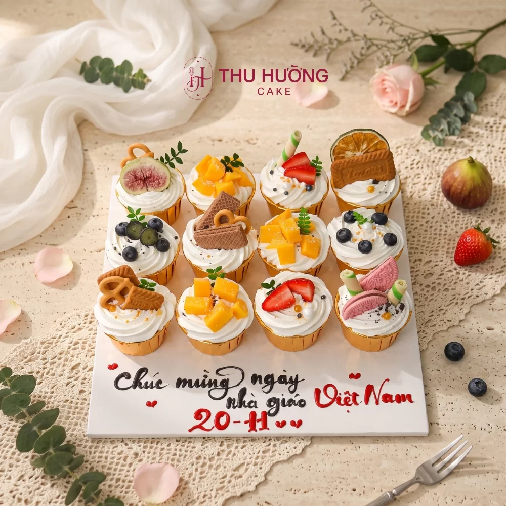 Bánh cup cake mini độc đáo