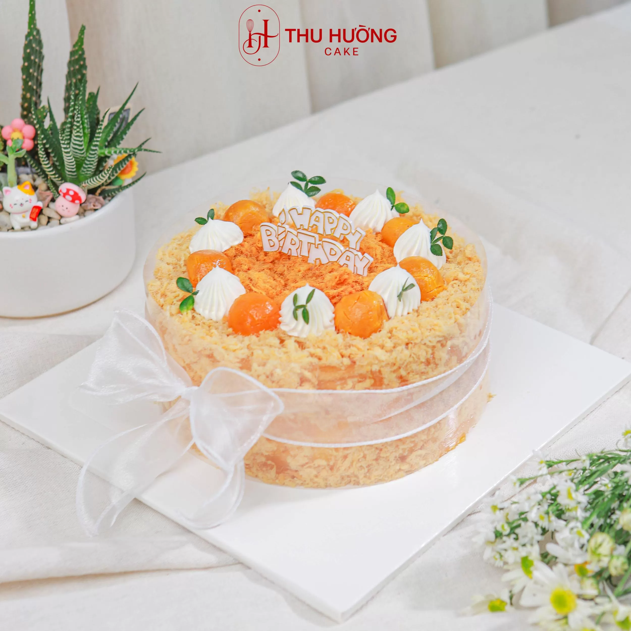 Bánh bông lan trứng muối hảo hạng