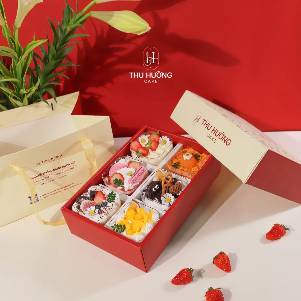 Set quà tặng bánh mix vị