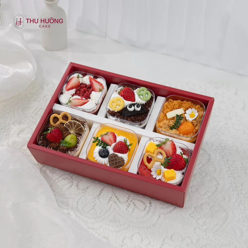 Set banh 6 vị