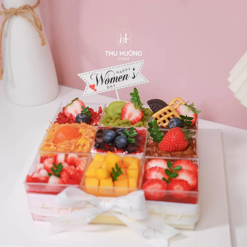 Set bánh mini mix vị