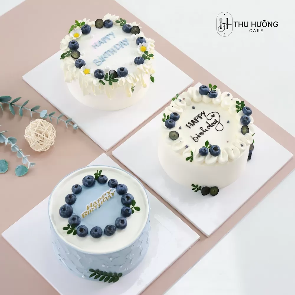 Bánh sinh nhật hoa quả đẹp