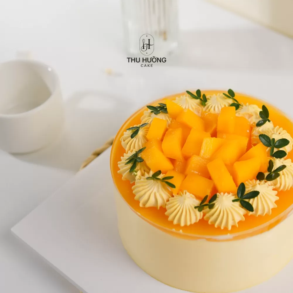 Bánh kem mousse xoài