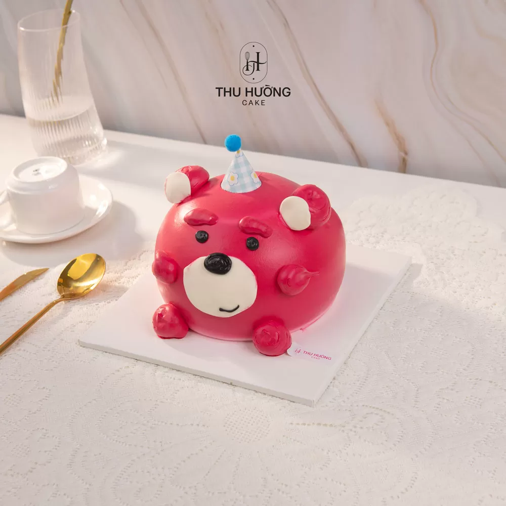 Bánh sinh nhật gấu dâu lotso
