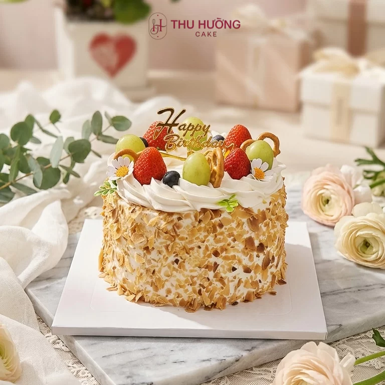 Bánh kem bắp đẹp