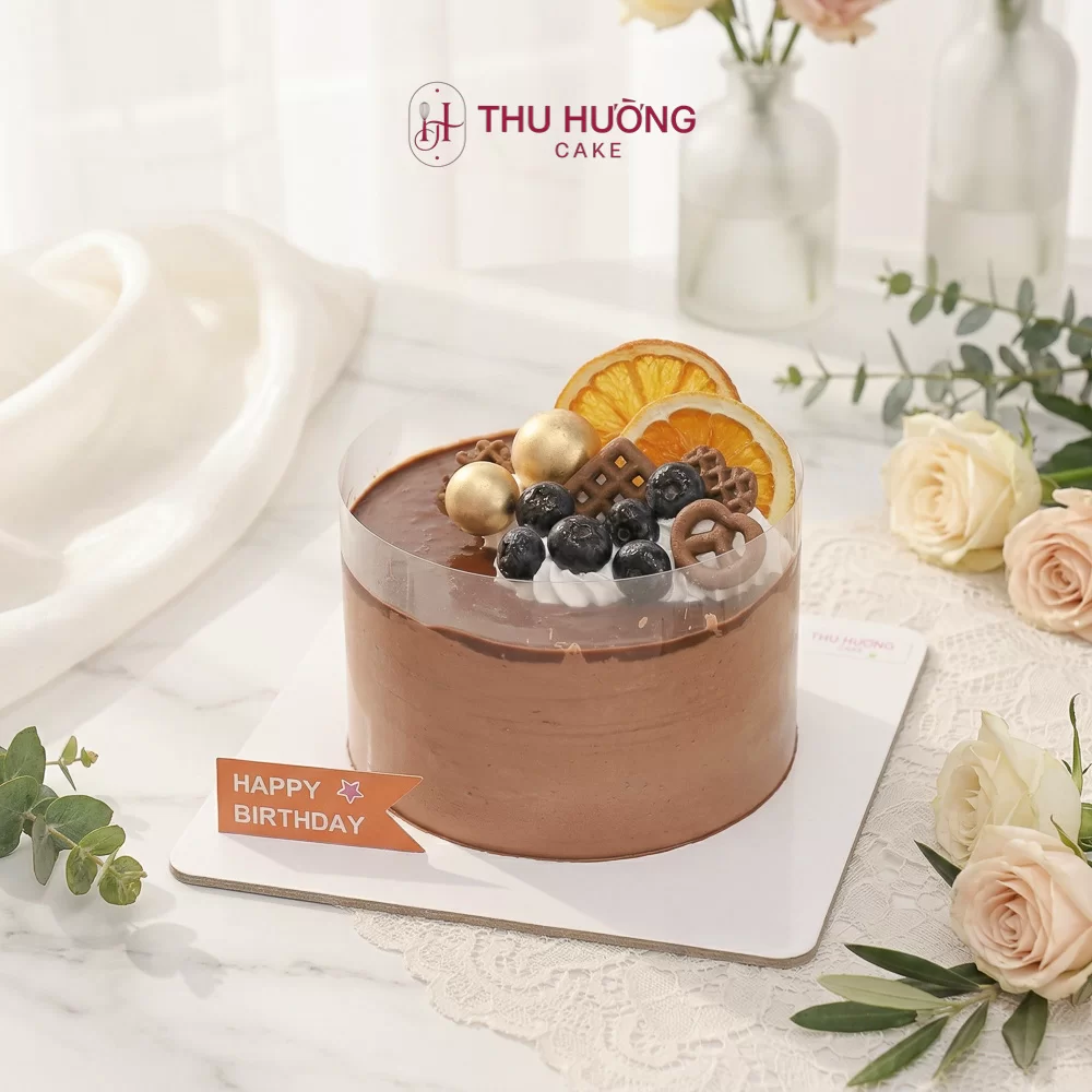 Bánh mouse socola việt quất