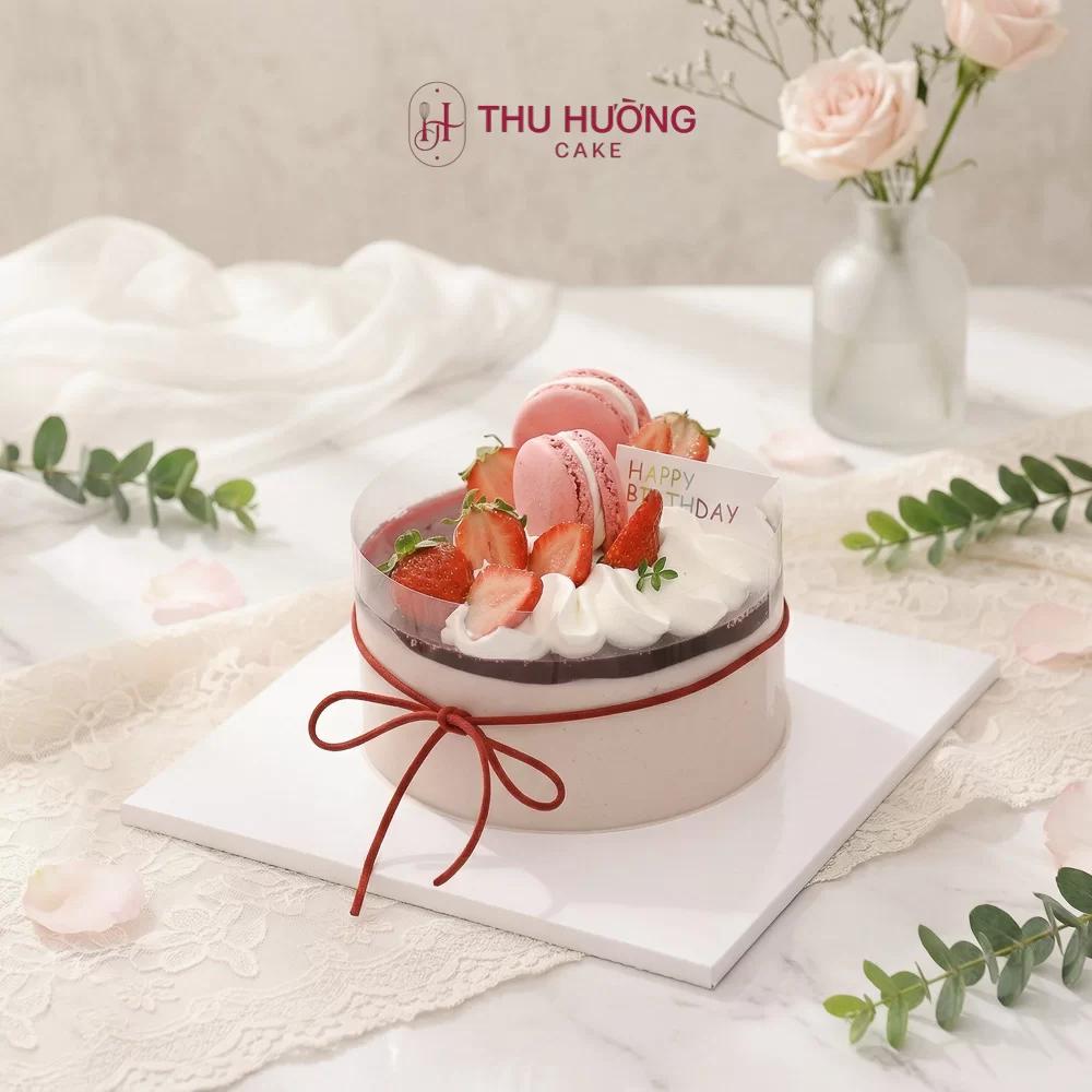 Bánh mouse vị việt quất