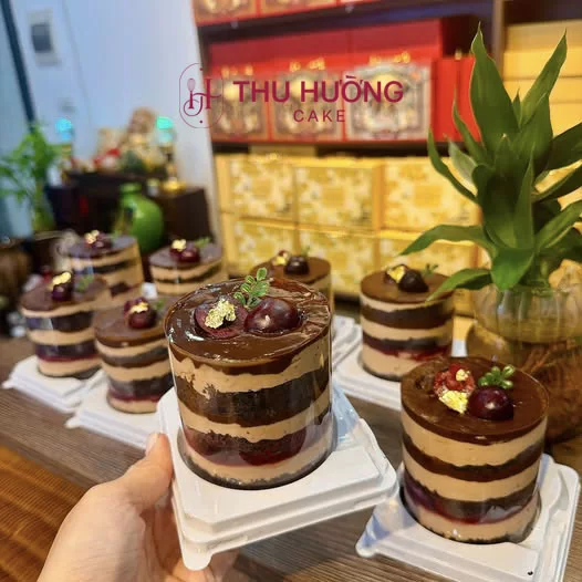 Bánh choco rhum cake mini