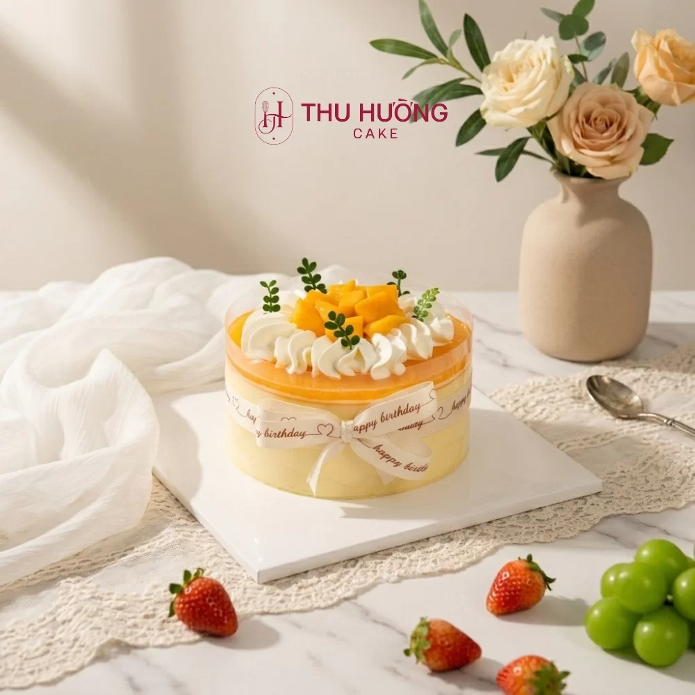 Bánh mousse xoài chanh dây