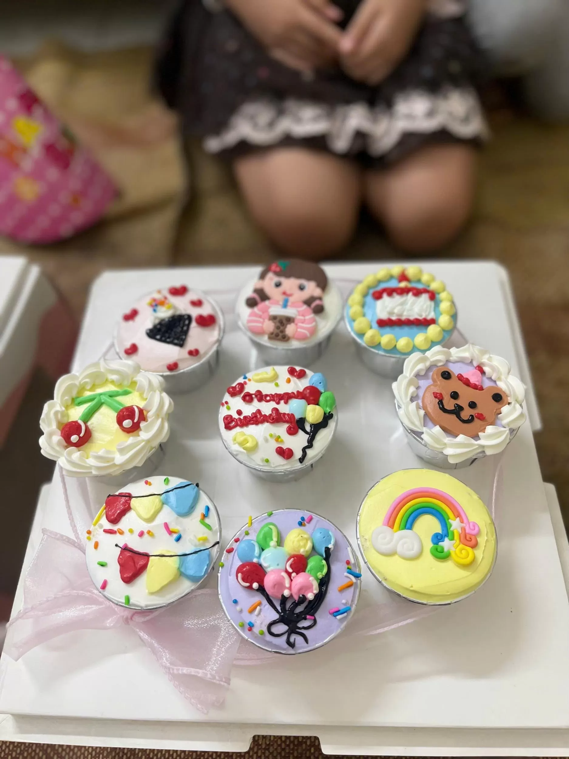 Bánh cup cake mini độc đáo